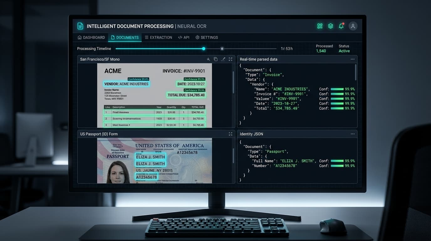 Intelligent Document Processing (OCR / IDP)